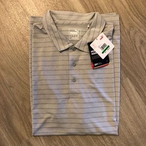 Puma Grey Golf Polo (NWT)